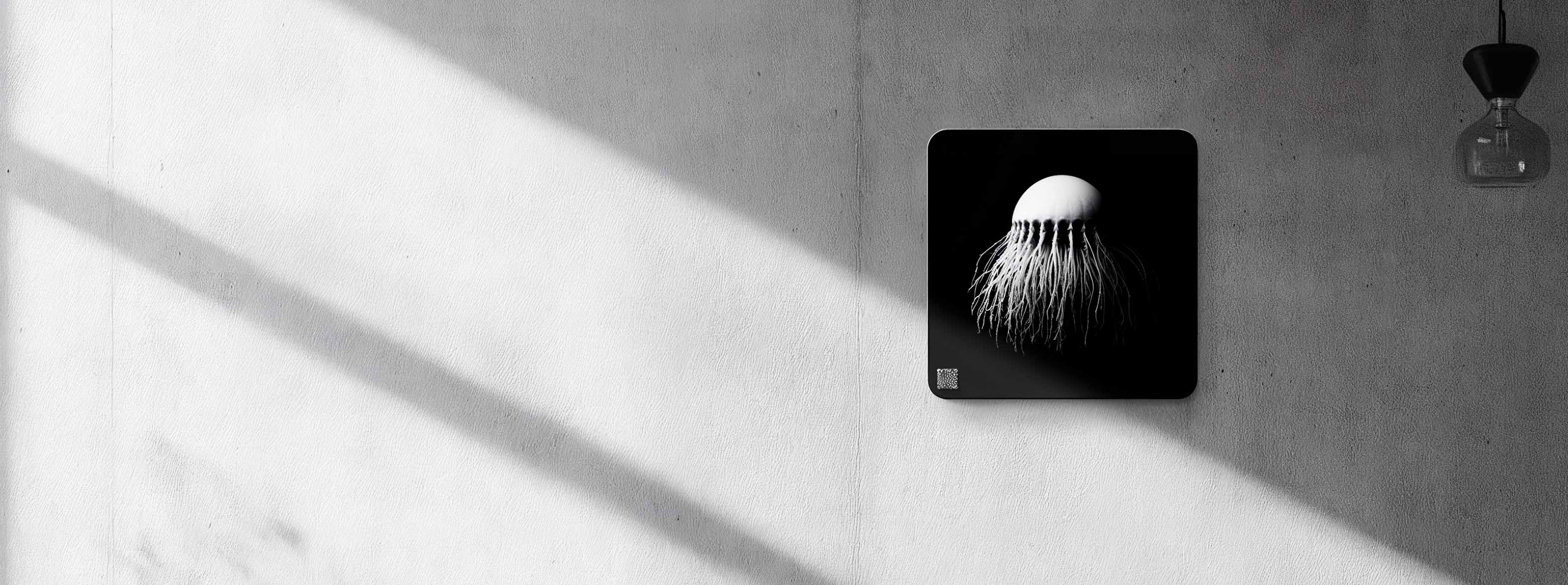 Poetry in Black and White — Alu-Dibond Fine Art Print