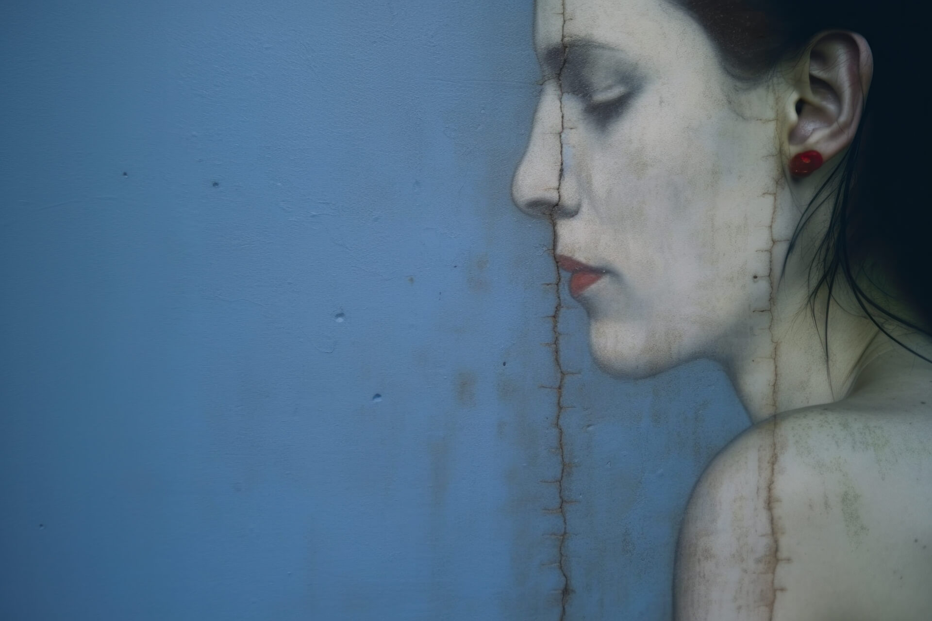 Murals in Blue – Main Motif