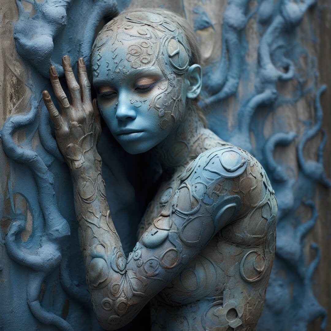 Murals in Blue – Motif 13