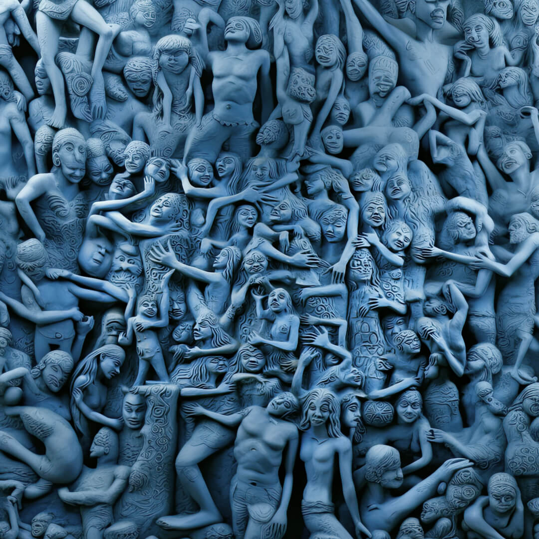 Murals in Blue – Motif 2