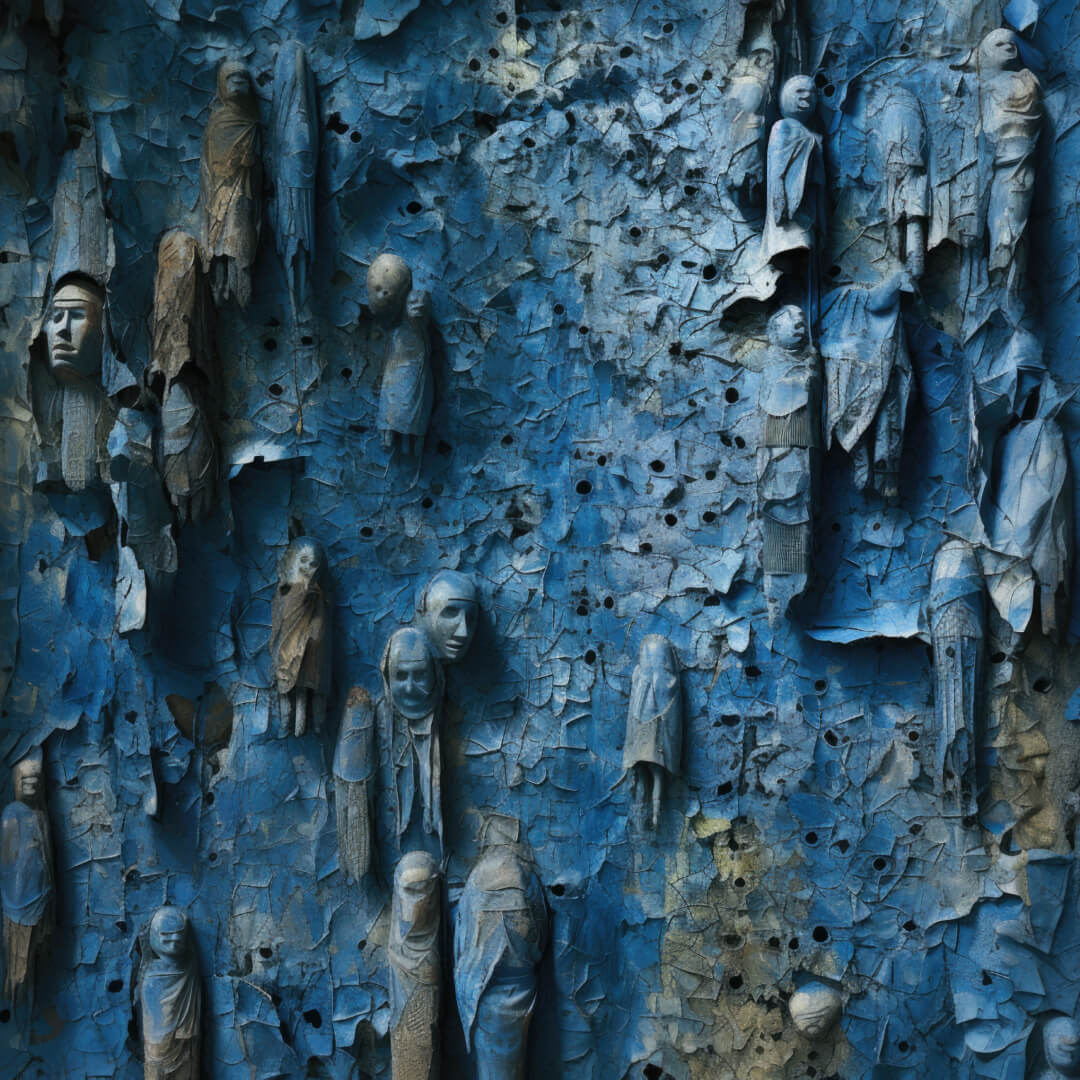 Murals in Blue – Motif 4