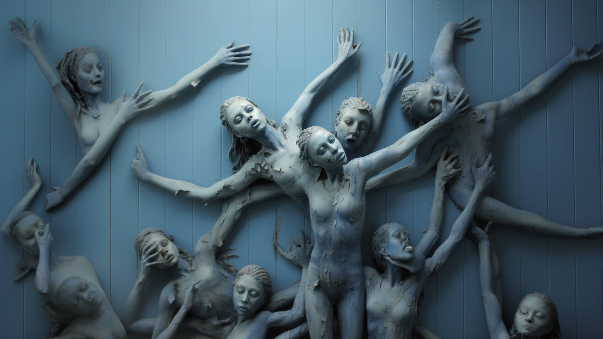Murals in Blue – Motif 7