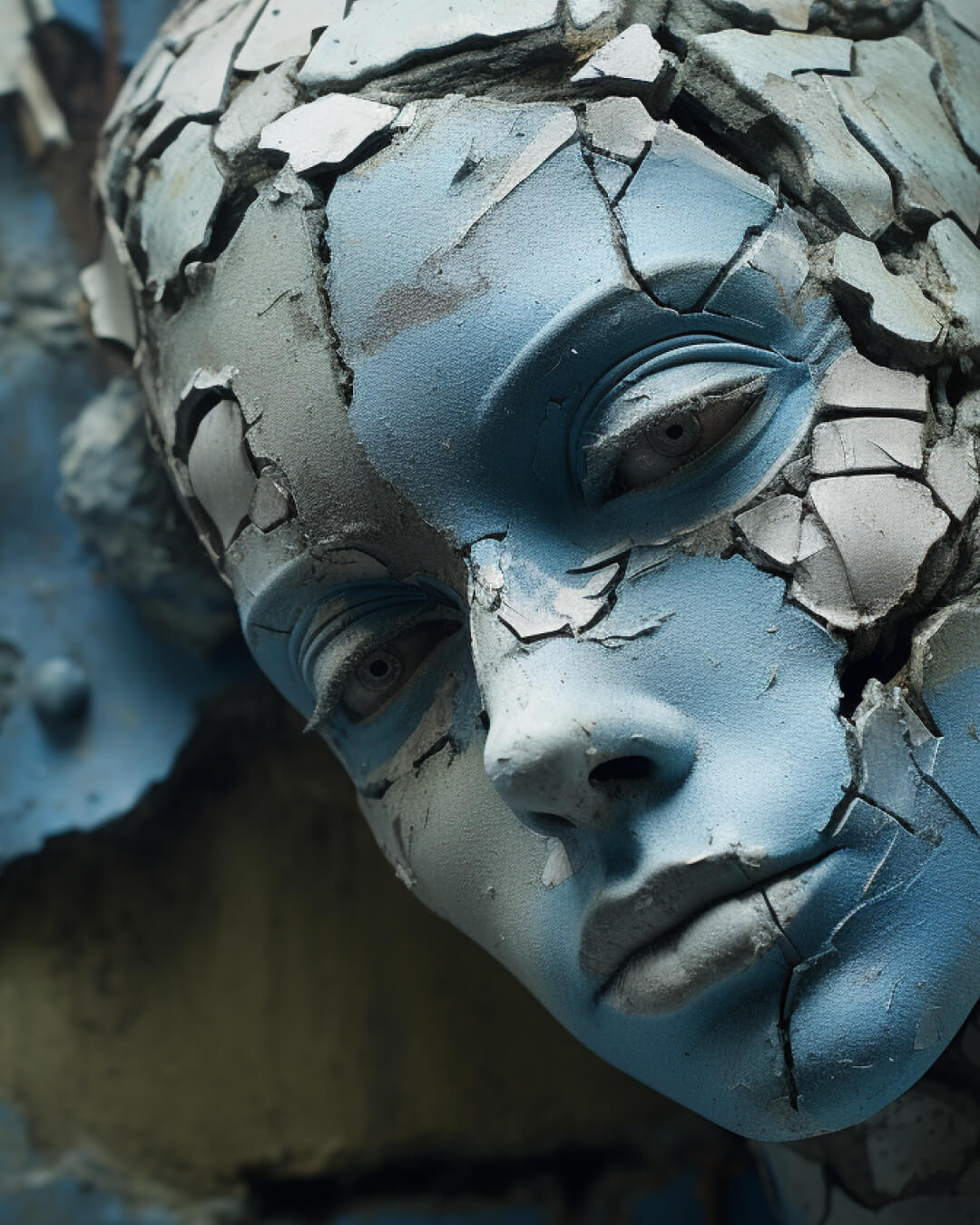 Murals in Blue – Post Modern Gothic 10