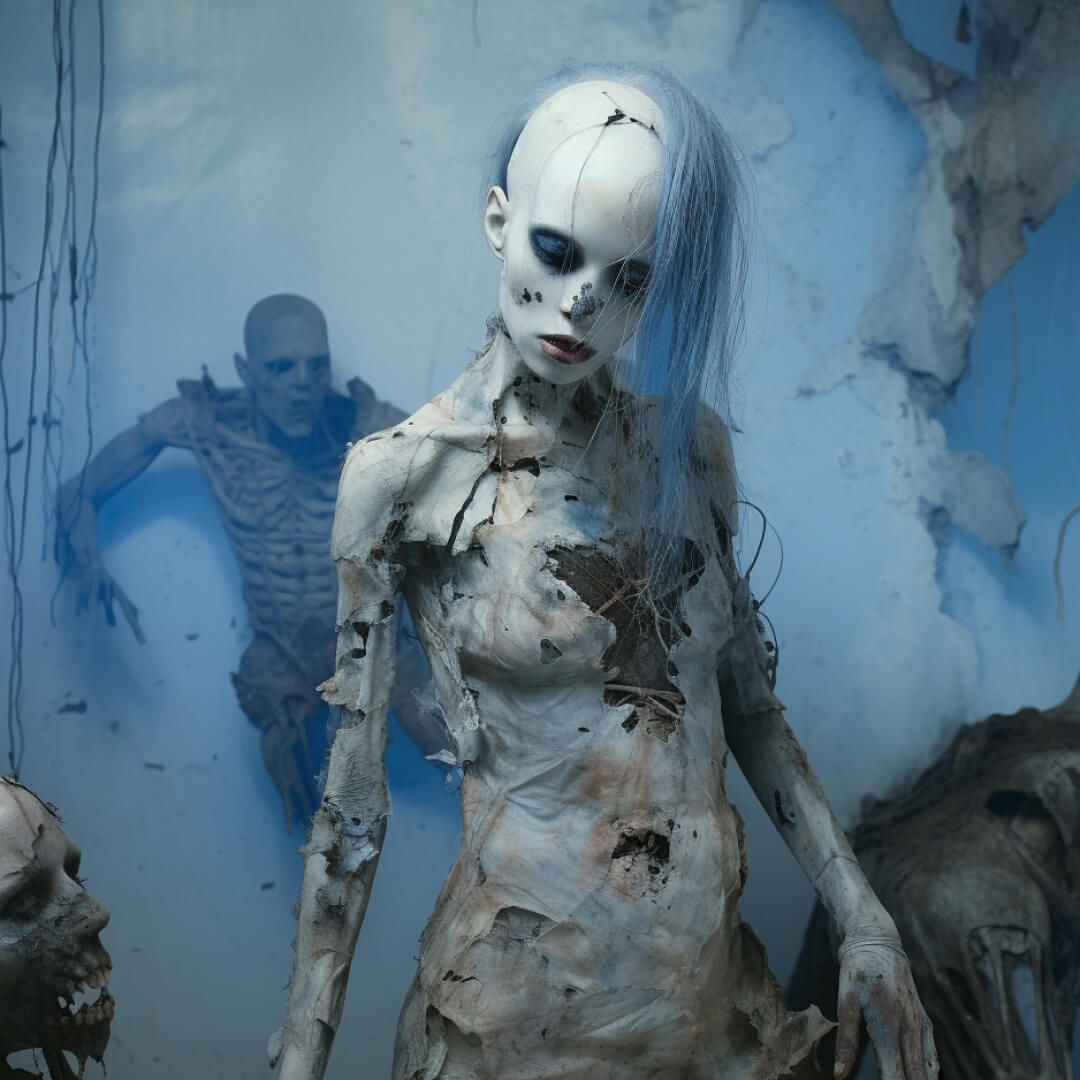 Murals in Blue – Post Modern Gothic 11