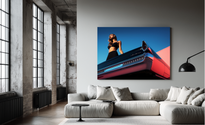 Road Beauties Motiv gerahmt an der Wand