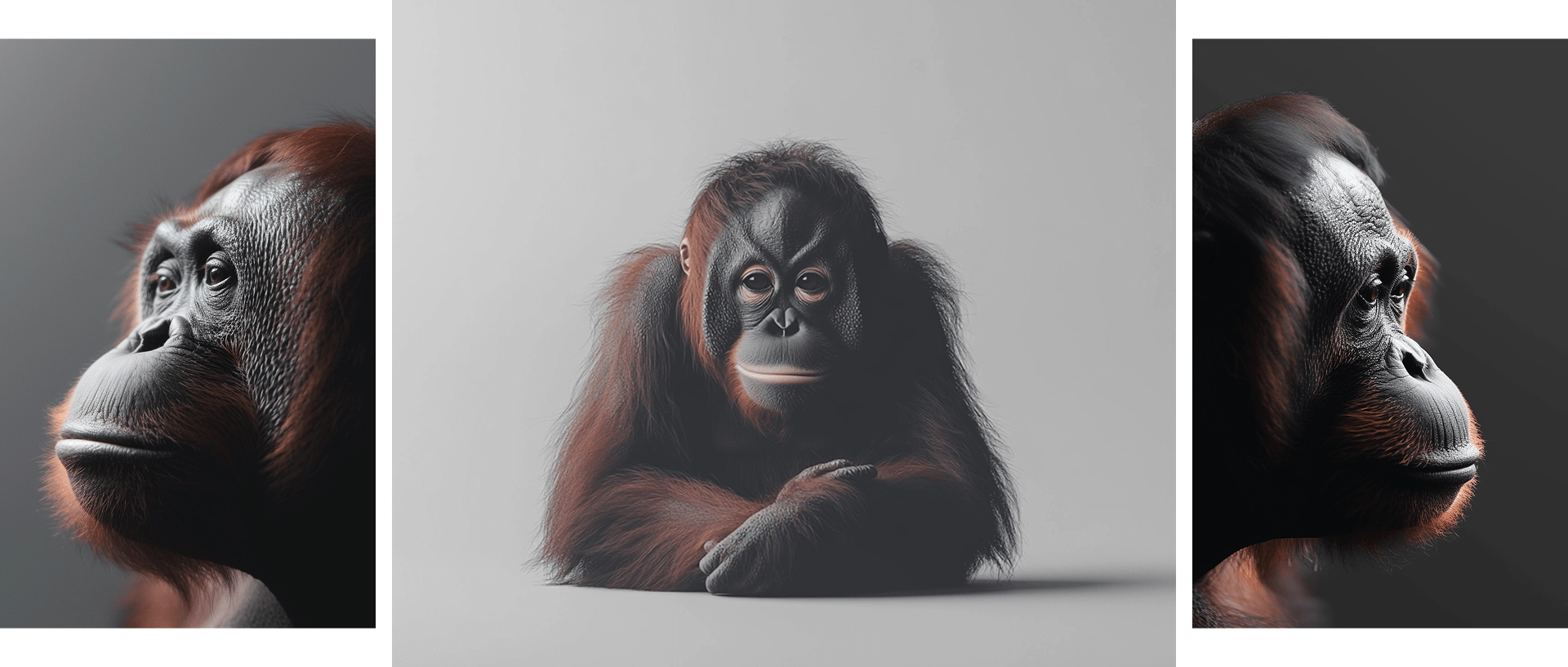 The code of apes, --sref 1056112643, Bild 06, midjourney explorations, Dirk Habenschaden