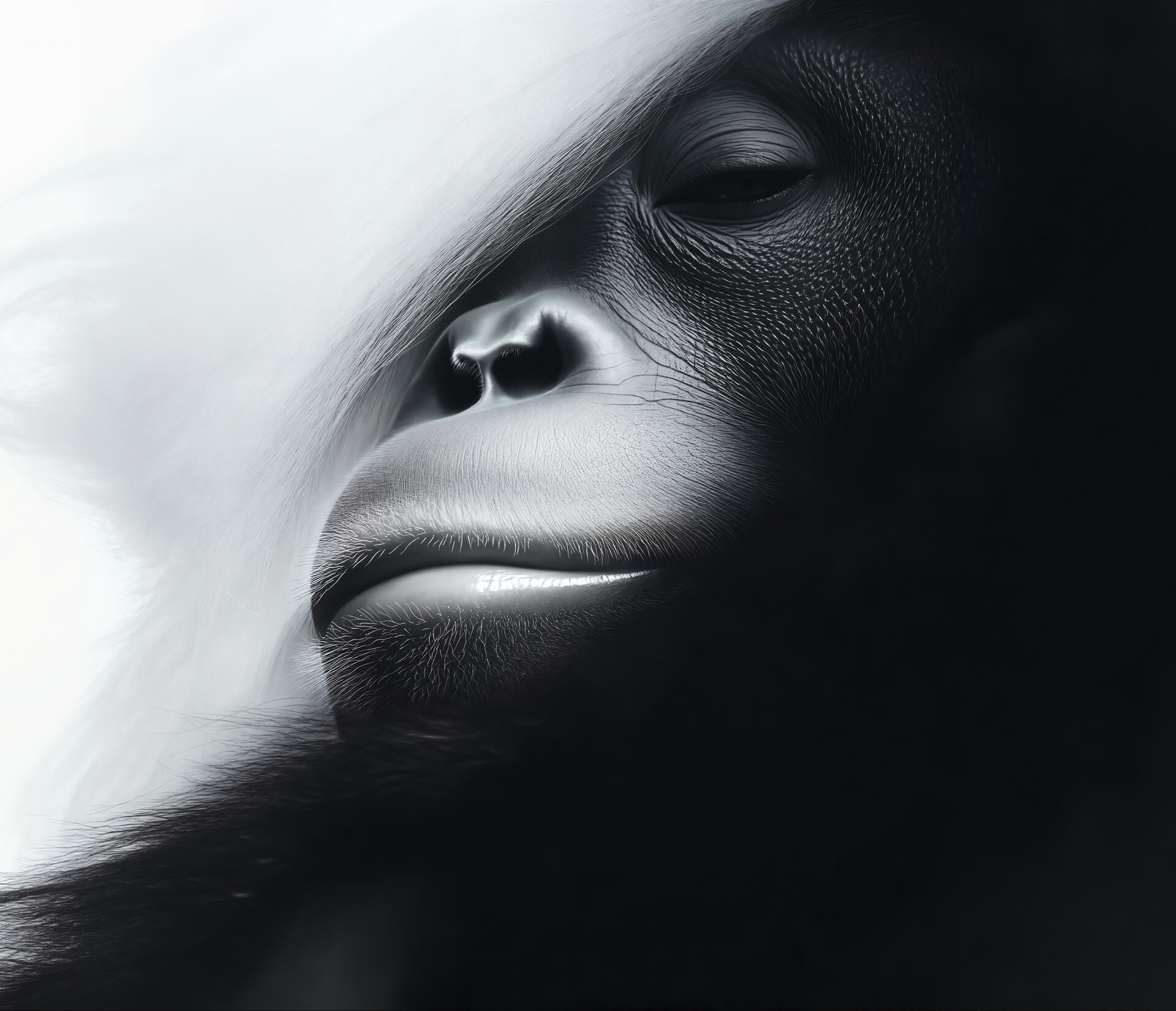 The code of apes, --sref 338574977, Bild 29, midjourney explorations, Dirk Habenschaden