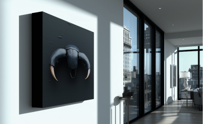 The Code of Stagbeetles Motiv gerahmt an der Wand