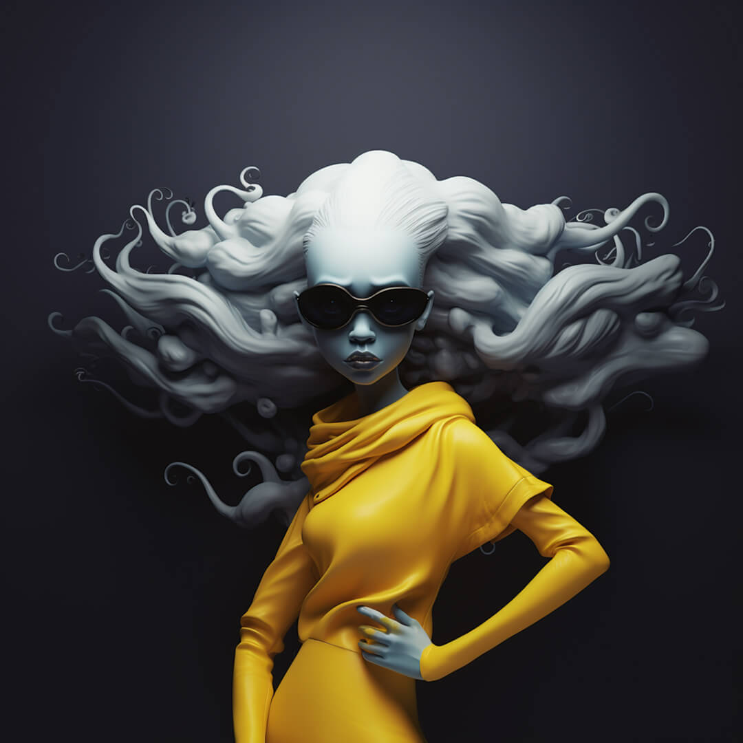 Wild Wild Blend – Yellow Goddess x Ghost Painting 2