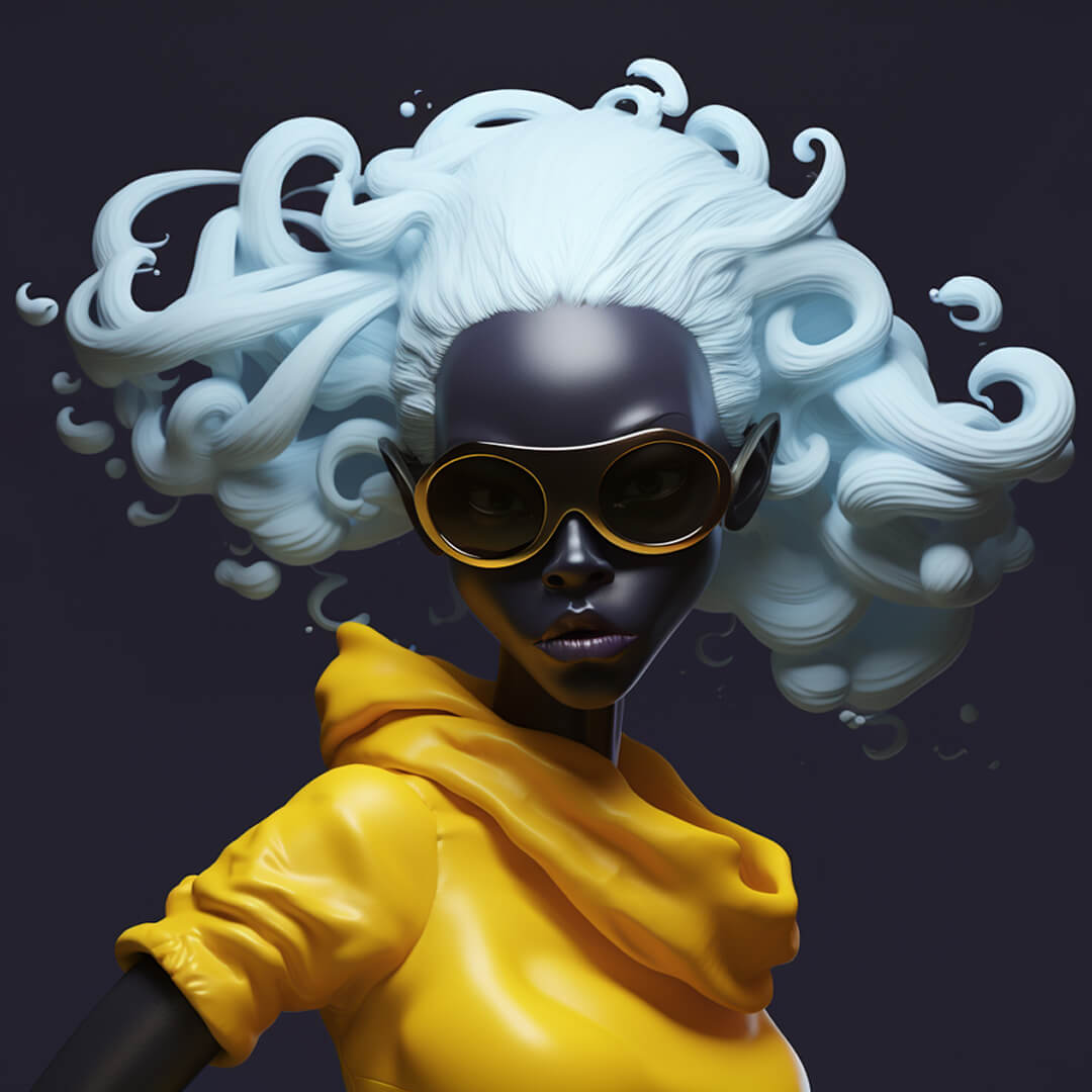 Wild Wild Blend – Yellow Goddess x Ghost Painting 3