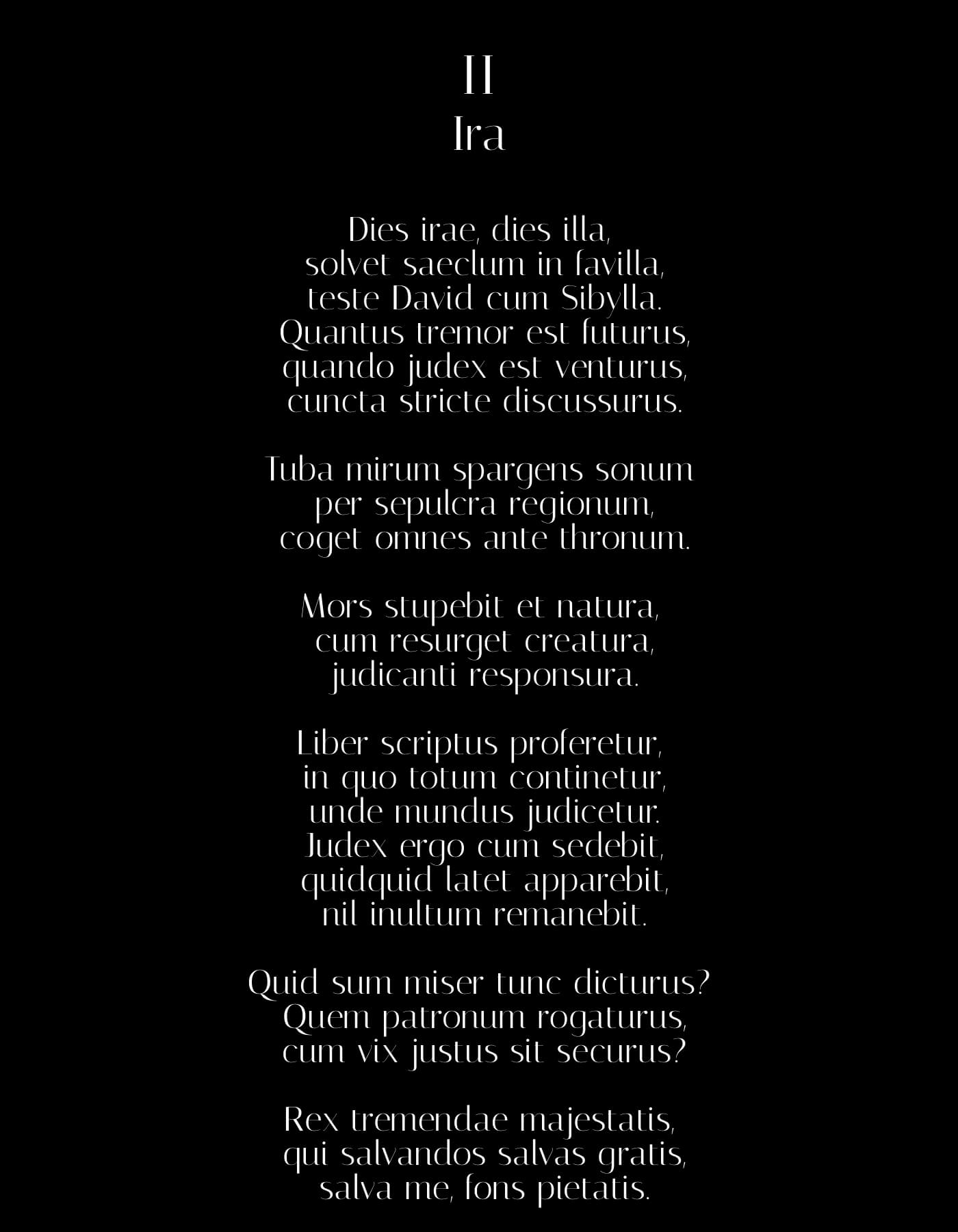 Proscriptio: Dies Irae Ira, Dirk Habenschaden