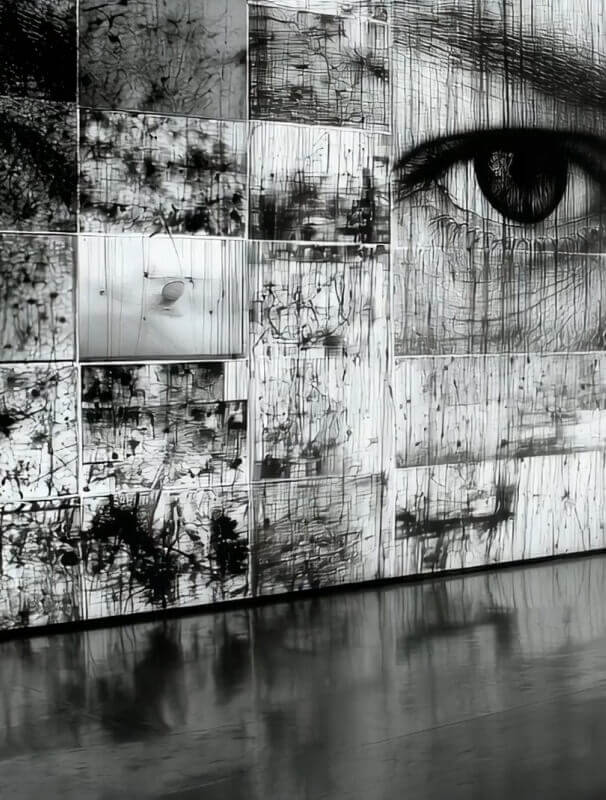 Simulacra & KI-Kunst: Hyperrealität in vier Werkzyklen