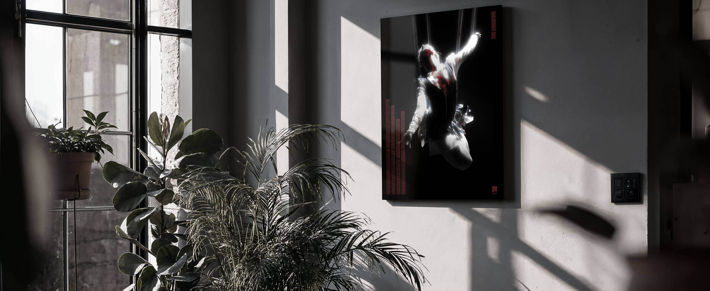 Dance with the Devil – passion, Ausstellungsansicht Fine Art Print, ChromaLuxe® HD-Metal-Print, Dirk Habenschaden