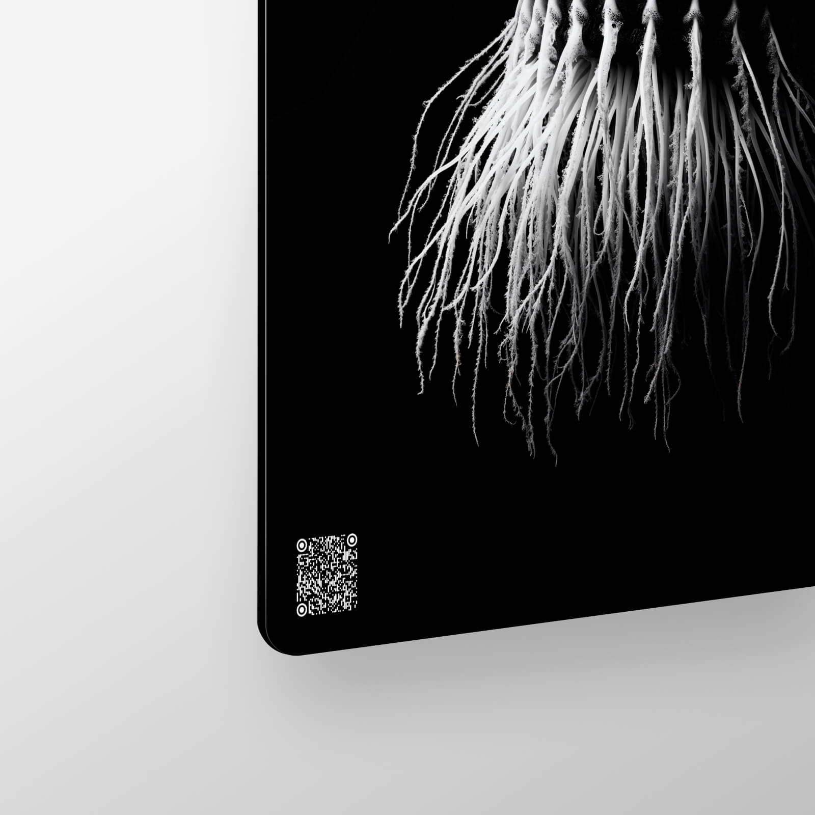 VIKING – KI-generierte Schwarz-Weiß-Kunst aus der Serie Poetry in Black and White